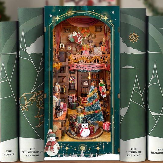 Ugeargeek Jingle Bell Christmas Book Nook