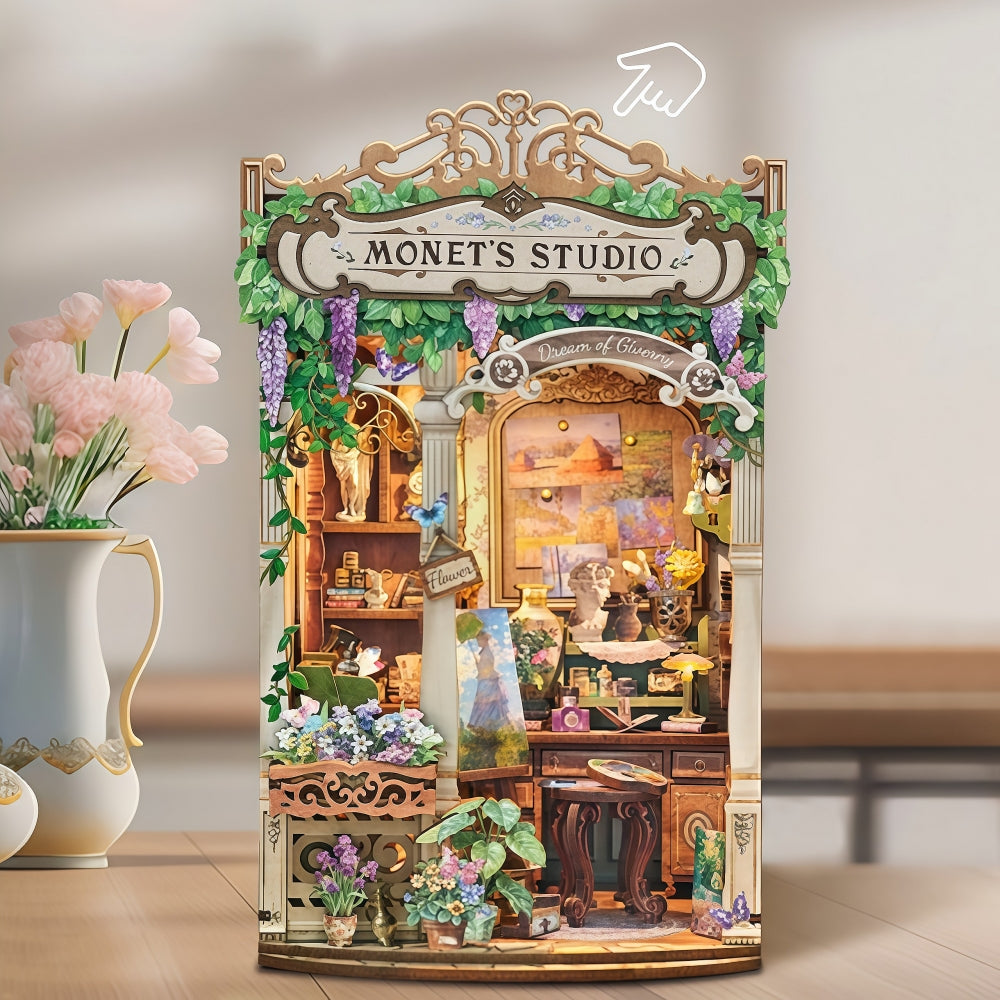 Ugeargeek Monet's Studio Impressionist Book Nook