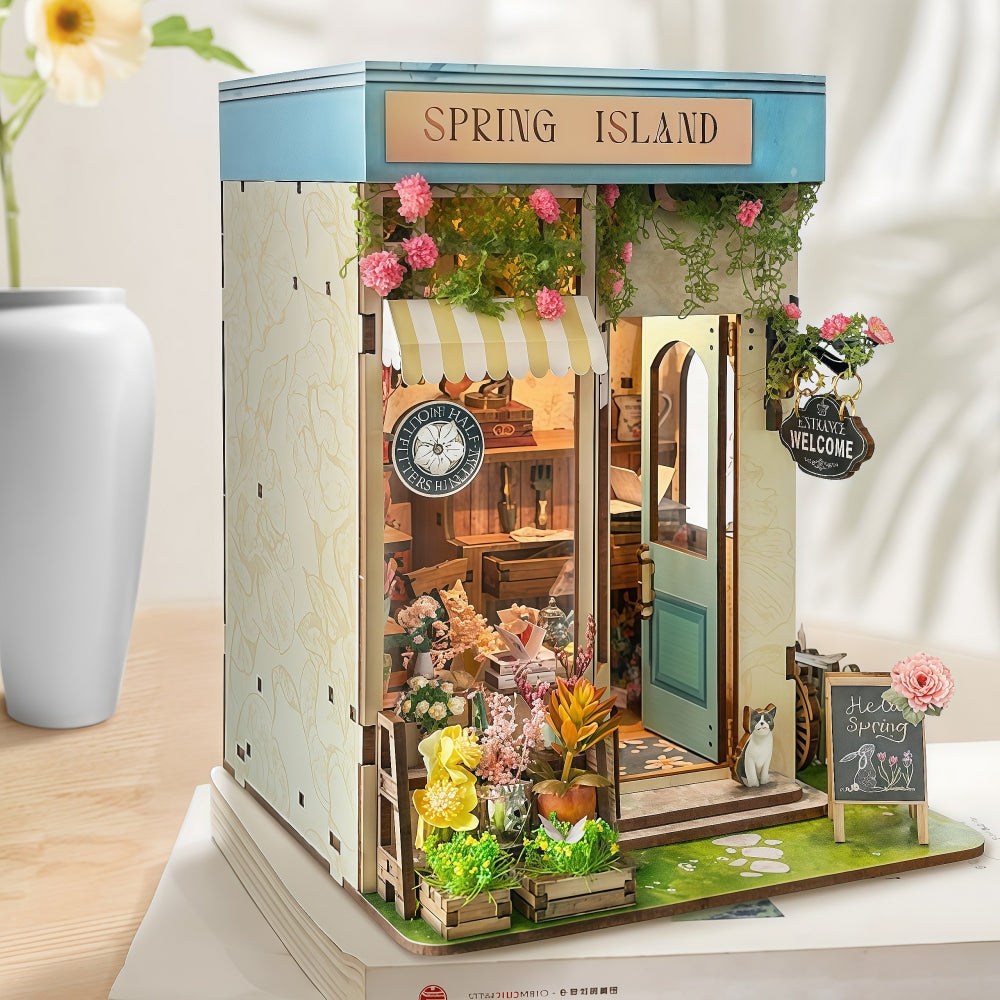 Ugeargeek Spring Island Florist Miniature Kit