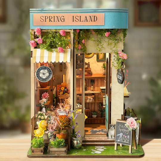 Ugeargeek Spring Island Florist Miniature Kit