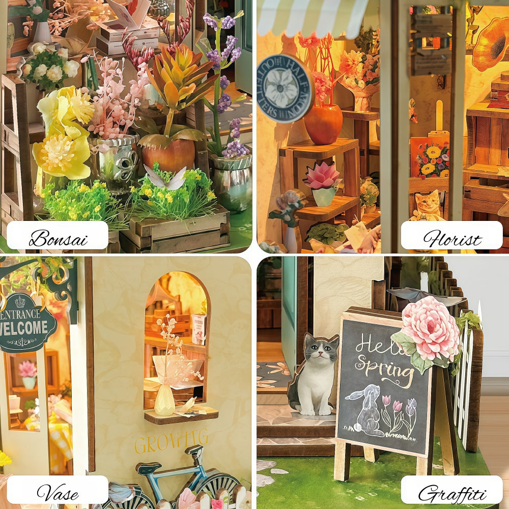 Ugeargeek Spring Island Florist Miniature Kit