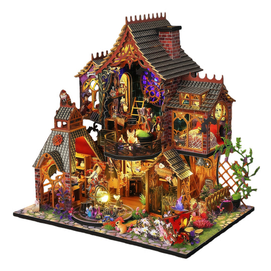 Ugeargeek Whimsical Fairy House Music Box