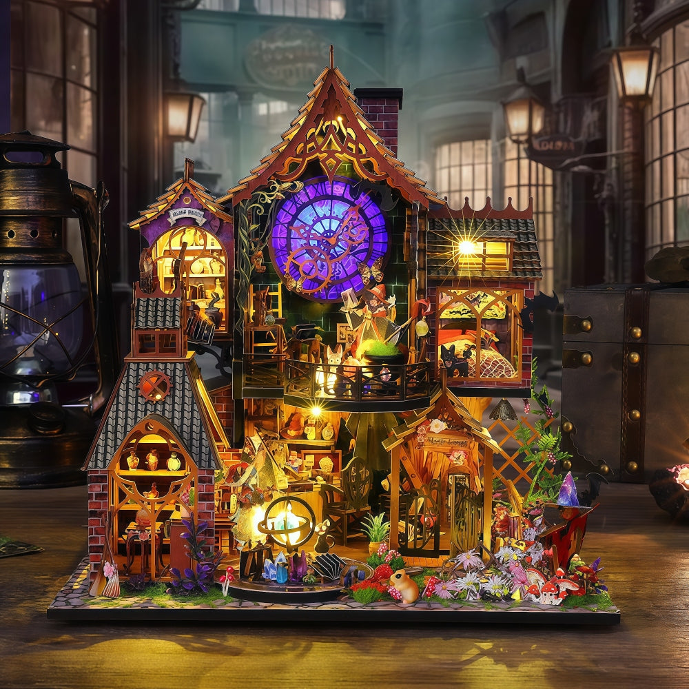 Ugeargeek Whimsical Fairy House Music Box