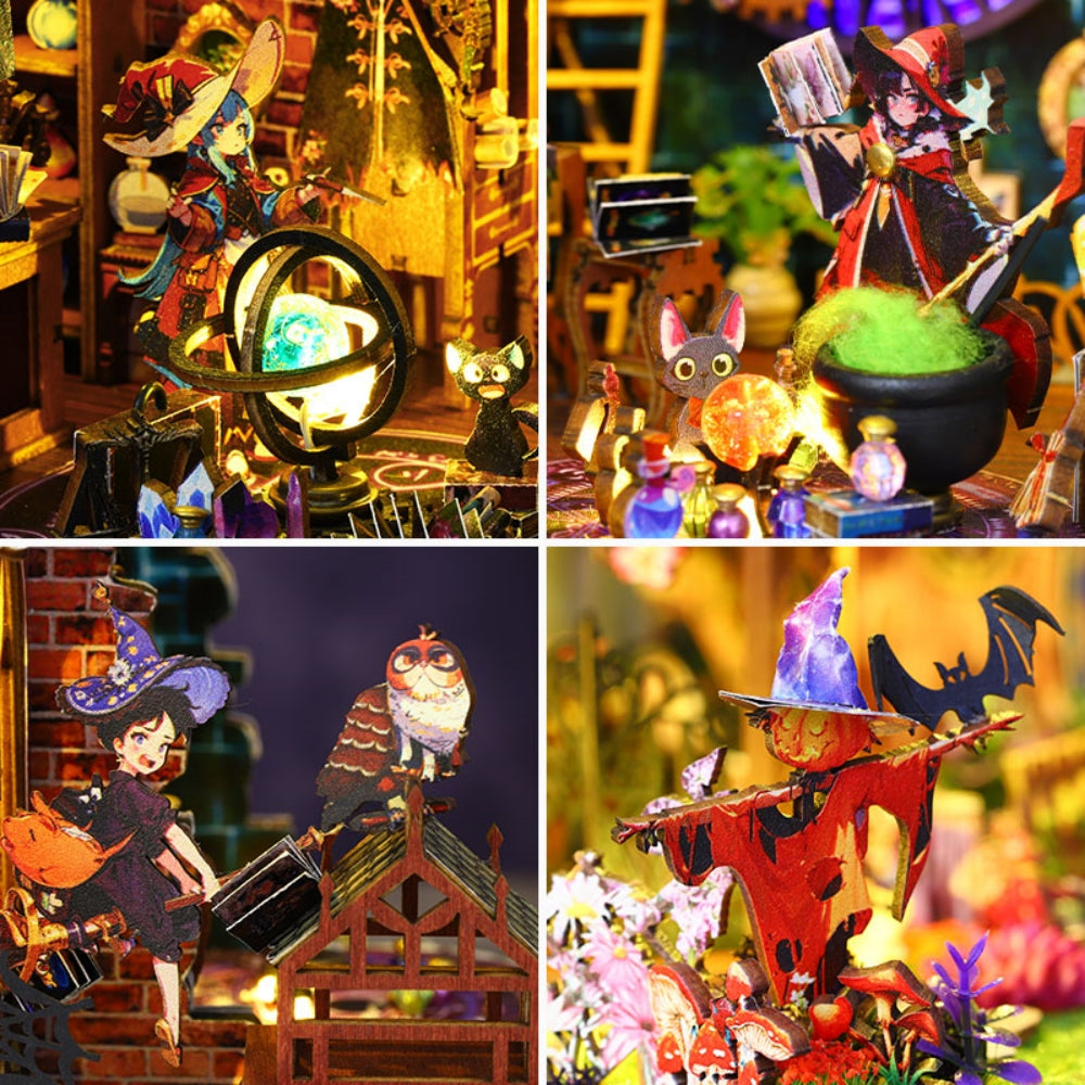 Ugeargeek Whimsical Fairy House Music Box