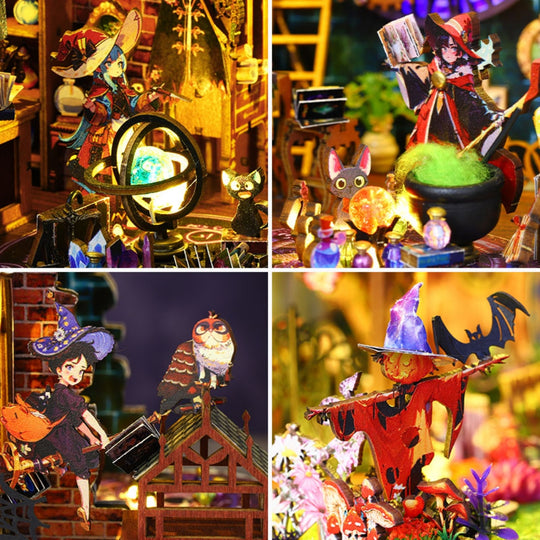 Ugeargeek Whimsical Fairy House Music Box