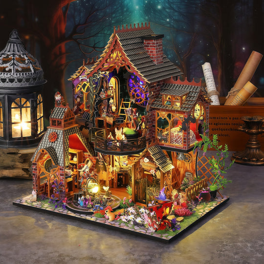 Ugeargeek Whimsical Fairy House Music Box