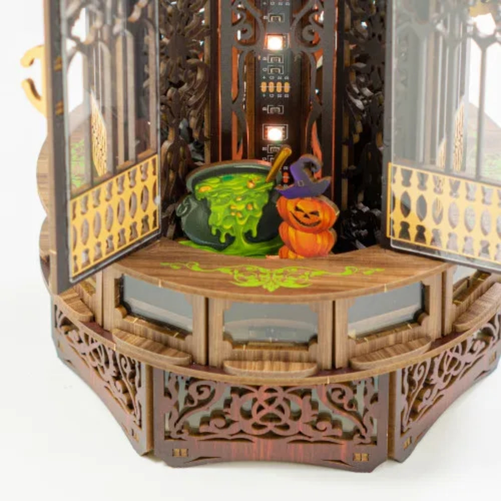 Ugeargeek Gothic Mystery Lantern 3D Wooden Puzzle