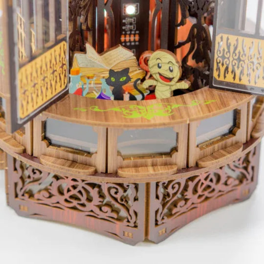 Ugeargeek Gothic Mystery Lantern 3D Wooden Puzzle