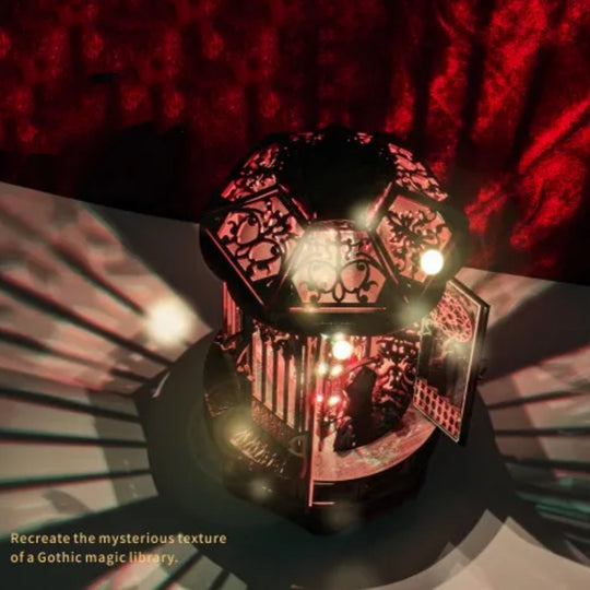 Ugeargeek Gothic Mystery Lantern 3D Wooden Puzzle