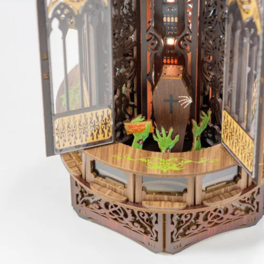 Ugeargeek Gothic Mystery Lantern 3D Wooden Puzzle