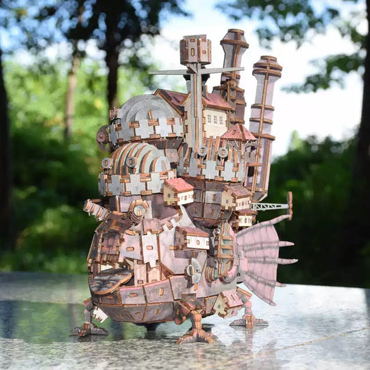 Ugeargeek Hal's Moving Castle 3D Wooden Puzzle