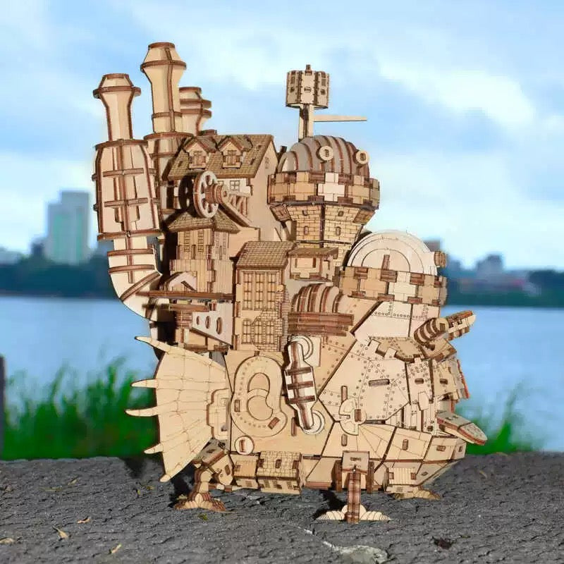 Ugeargeek Hal's Moving Castle 3D Wooden Puzzle