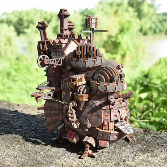 Ugeargeek Hal's Moving Castle 3D Wooden Puzzle