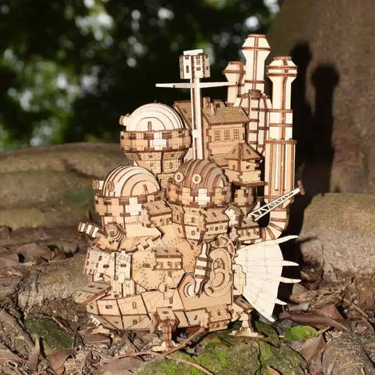 Ugeargeek Hal's Moving Castle 3D Wooden Puzzle