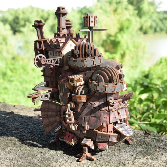 Ugeargeek Hal's Moving Castle 3D Wooden Puzzle