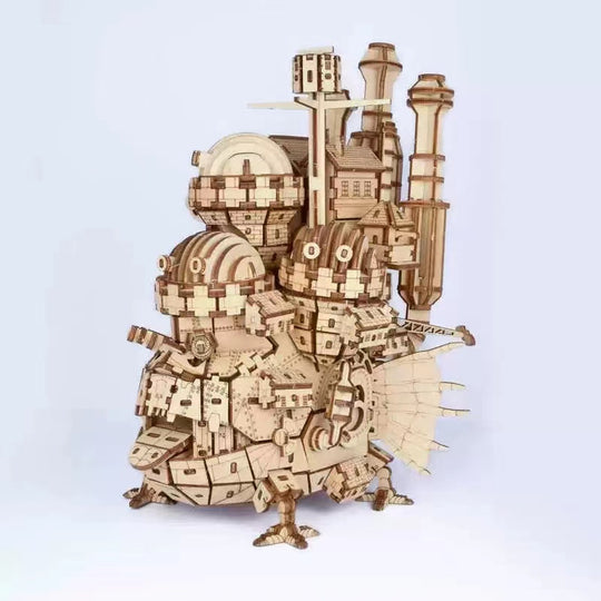 Ugeargeek Hal's Moving Castle 3D Wooden Puzzle