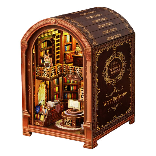 Ugeargeek World Bookstore DIY Book Nook