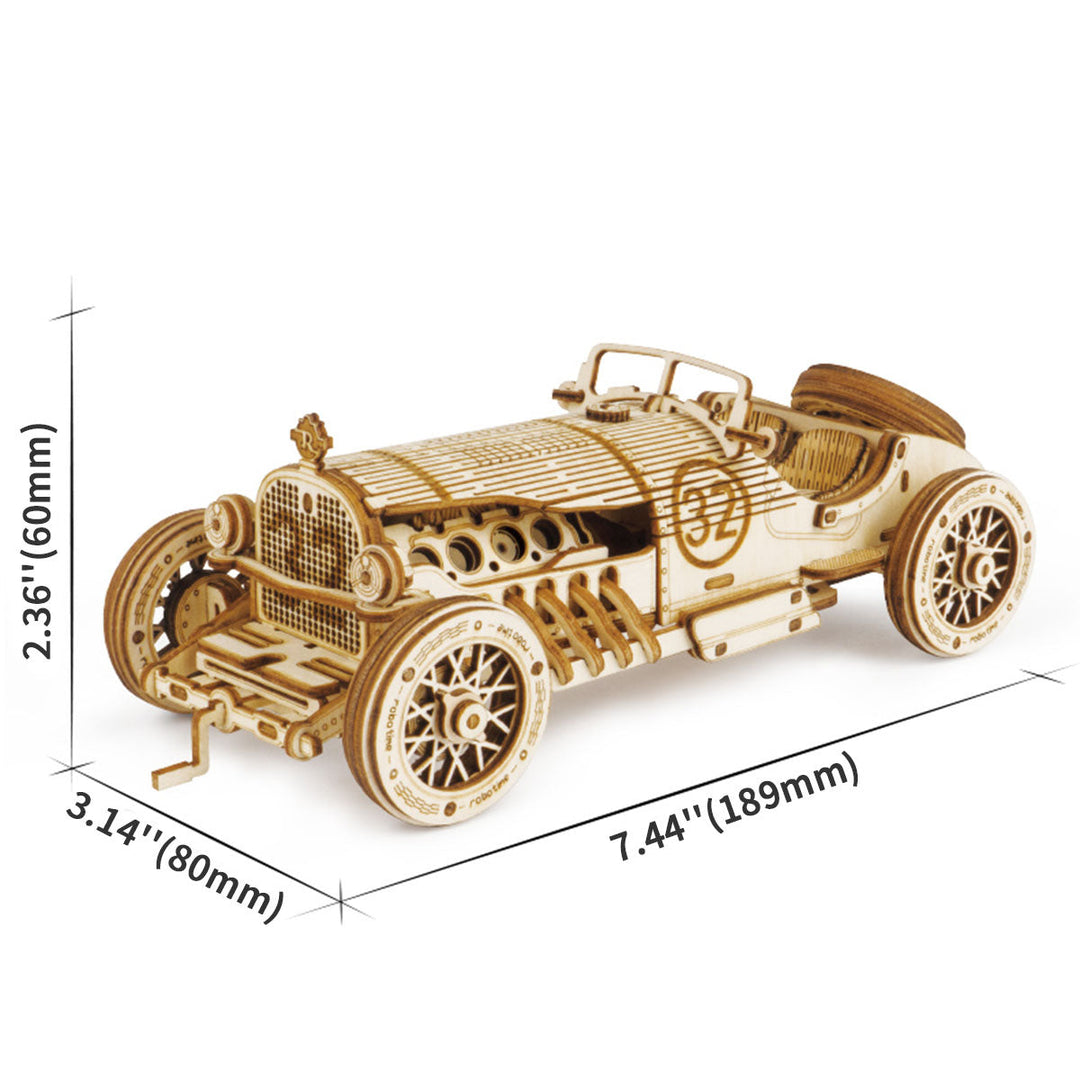 Grand Prix Car Scale Model 3D Wooden Puzzle MC401 Rokr