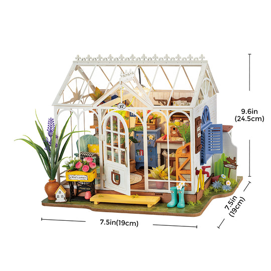 Dreamy Garden House DIY Miniature House Kit DG163 Rolife