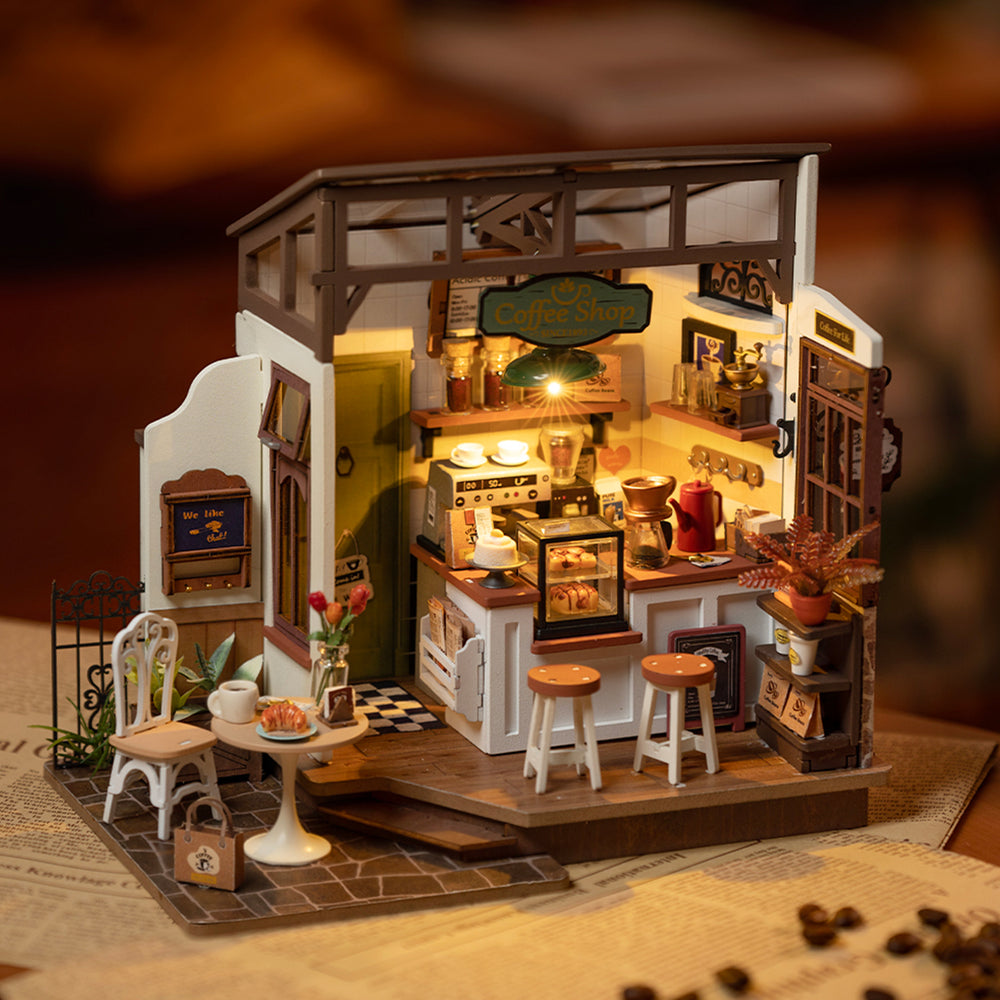 Flavory Café Miniature House kit DG162 Rolife