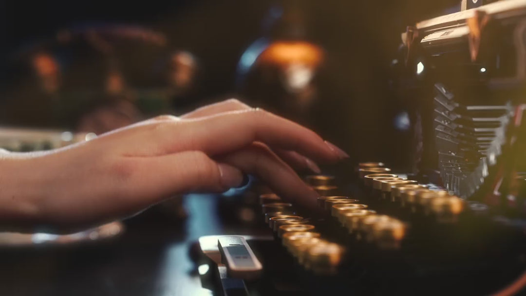 Mechanical Typewriter Wooden 3D Puzzles