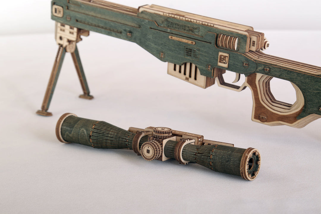 Ugeargeek AWM Sniper Rifle 3D Wooden Puzzle