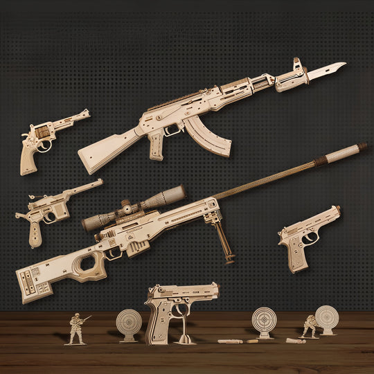 Ugeargeek AWM Sniper Rifle 3D Wooden Puzzle